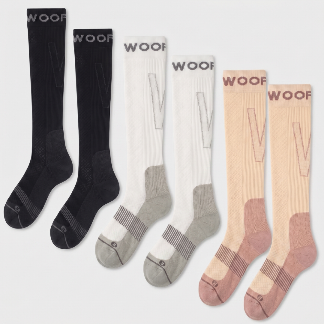 Neutrals Performance Compression Socks 6 Pack