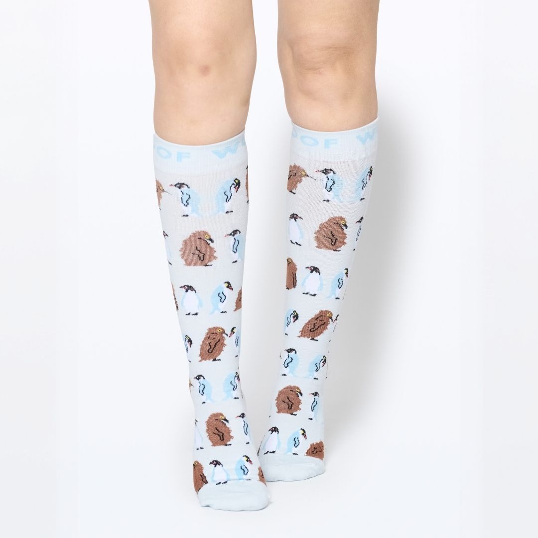I'm Just a Baby Penguin Bamboo Compression Socks