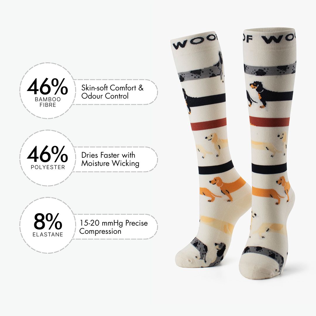 Long Boi Bamboo Compression Socks