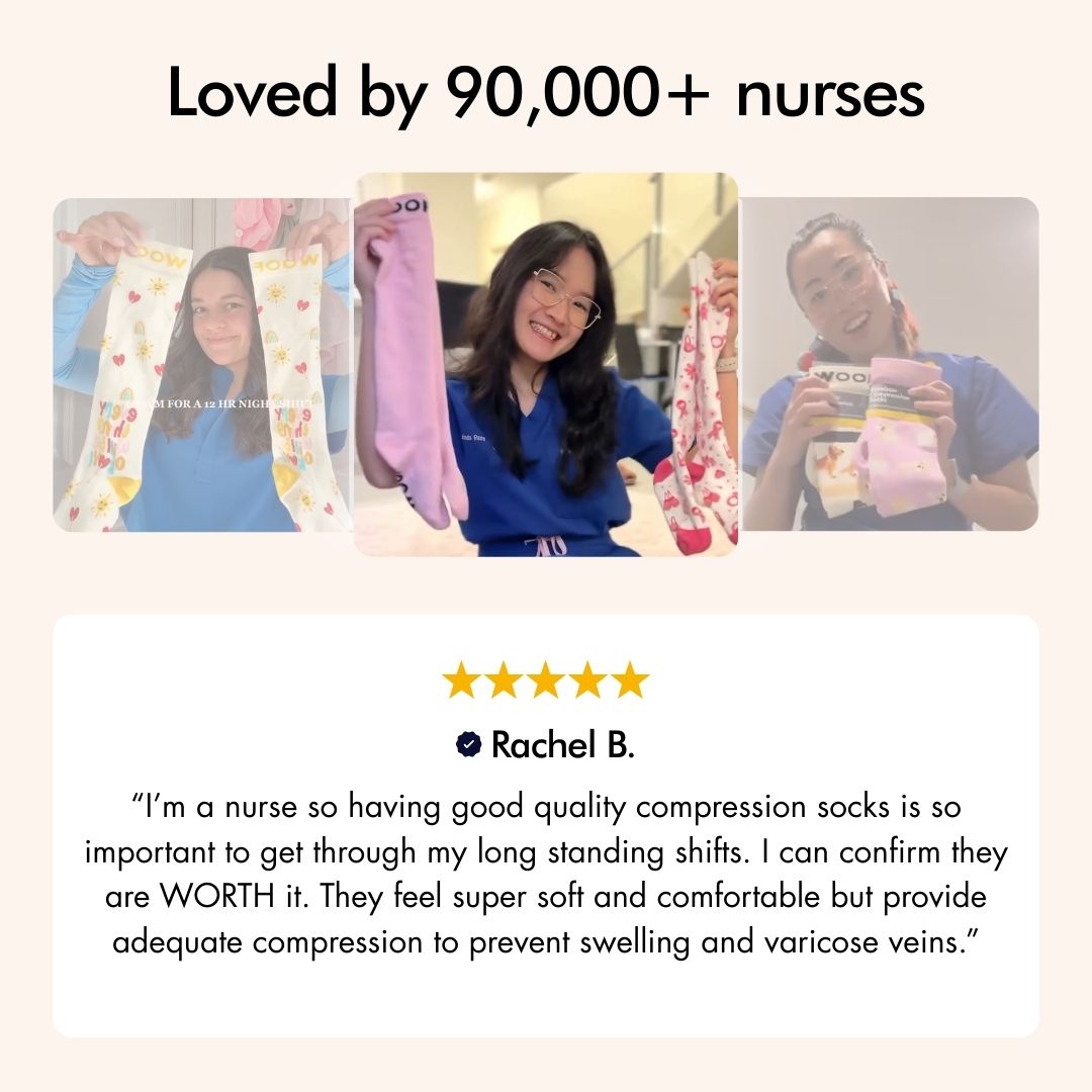 Border Collies Bamboo Compression Socks